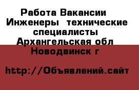 Работа Вакансии - Инженеры, технические специалисты. Архангельская обл.,Новодвинск г.